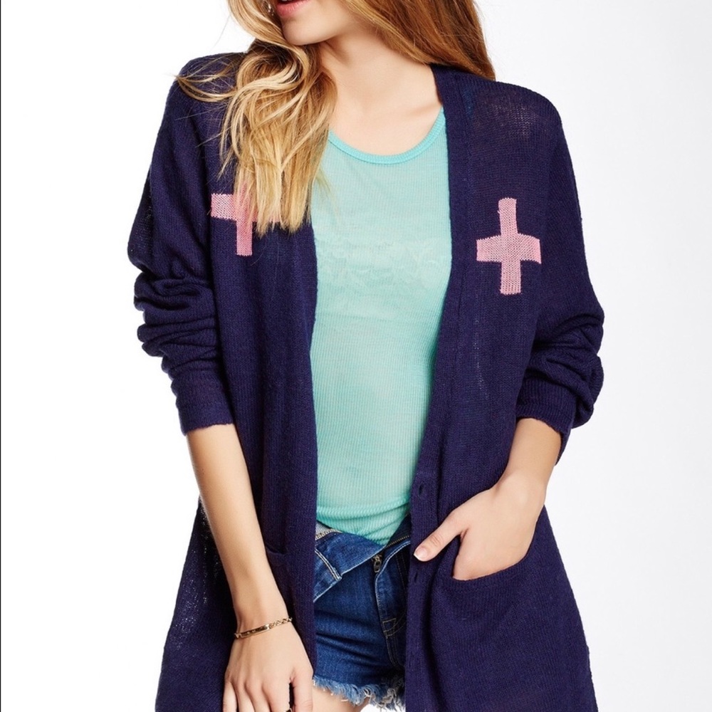 Wildfox Love Saves Lives Cardigan